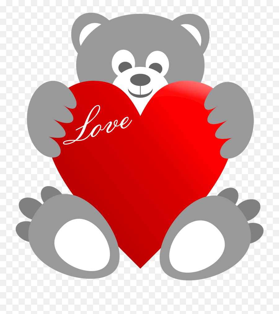 Valentineu0027s Day Teddy Bear Clipart Free Download - Valentines Day Teddy Bear Clipart Emoji,Teddy Bear Clipart