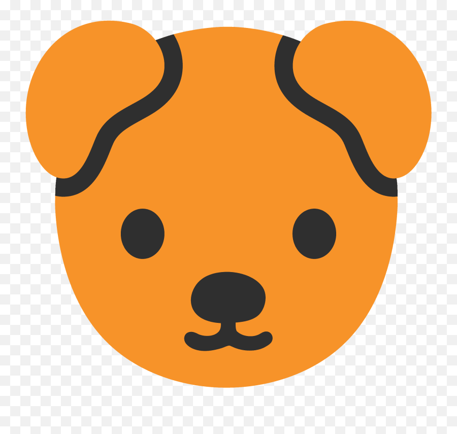 Dog Face Emoji Clipart Free Download Transparent Png - Cara De Perro Emoji,Dog Face Clipart