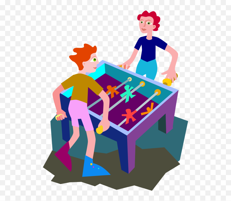 Football Table Vector Png Transparent - Clipart Table Football Emoji,Table Top Png