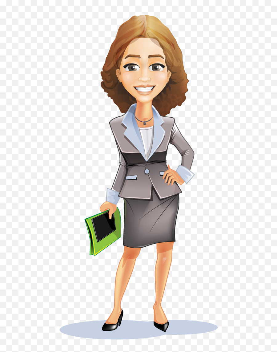 Free Woman Clipart Png Download Free - Transparent Business Woman Cartoon Png Emoji,Woman Clipart