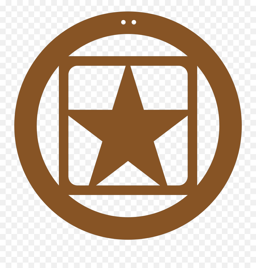 Army Star - Dot Emoji,Army Star Logo