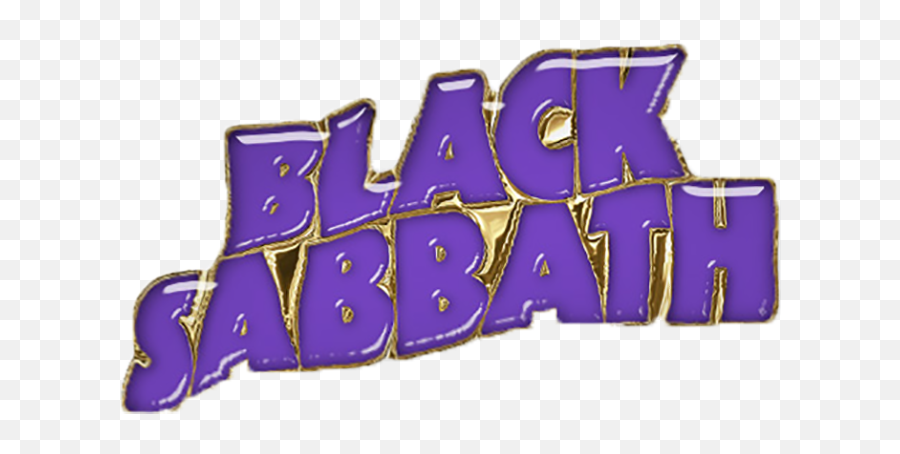 Logo Enamel Pin - Horizontal Emoji,Black Sabbath Logo
