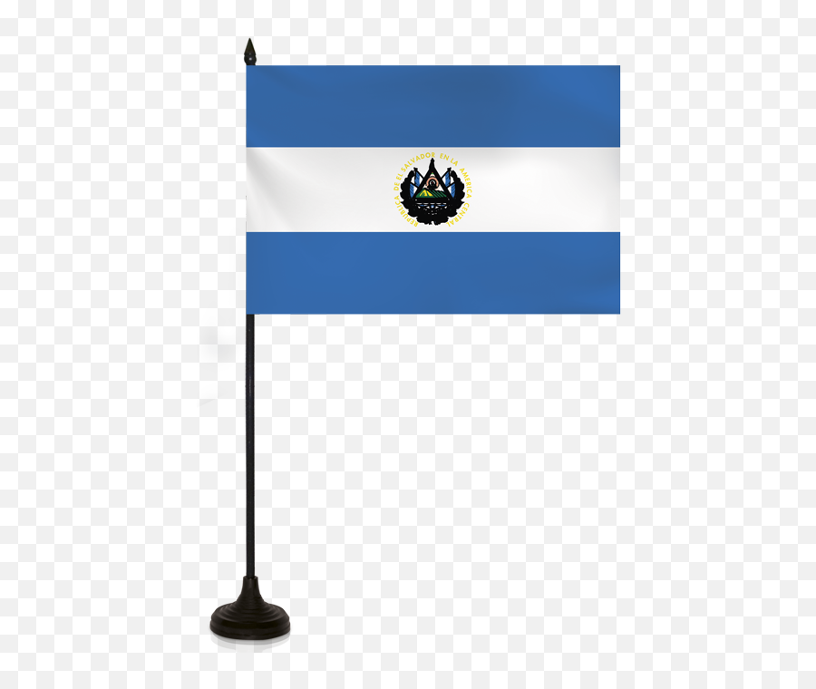 Desk Flag - Flag Emoji,El Salvador Flag Png