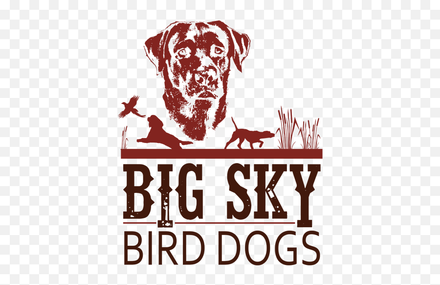 Big Sky Bird Dogs Montana Hunting Dogs Bird Dogs In Montana - Language Emoji,Red Dog Logo