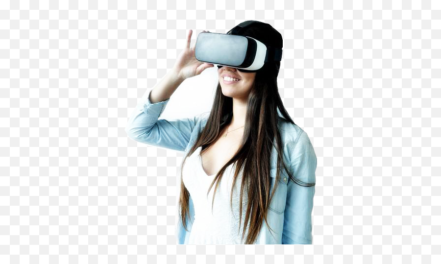 Girl Virtual Reality Png - Girl Virtual Reality Emoji,Virtual Reality Png