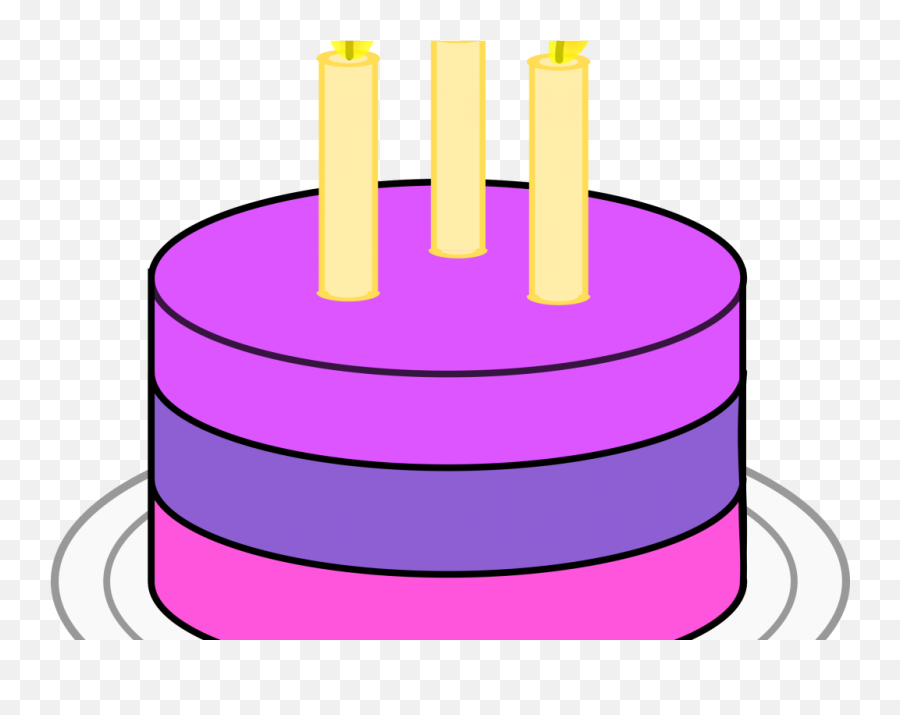 Amazing Birthday Cake Clip Art Slice - Cylinder Cake Clip Art Transparent Emoji,Birthday Cake Clipart Black And White