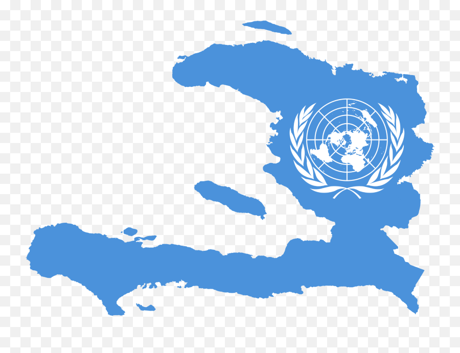 Flag Map Of Haiti Nations Emoji,United Nations Logo Png