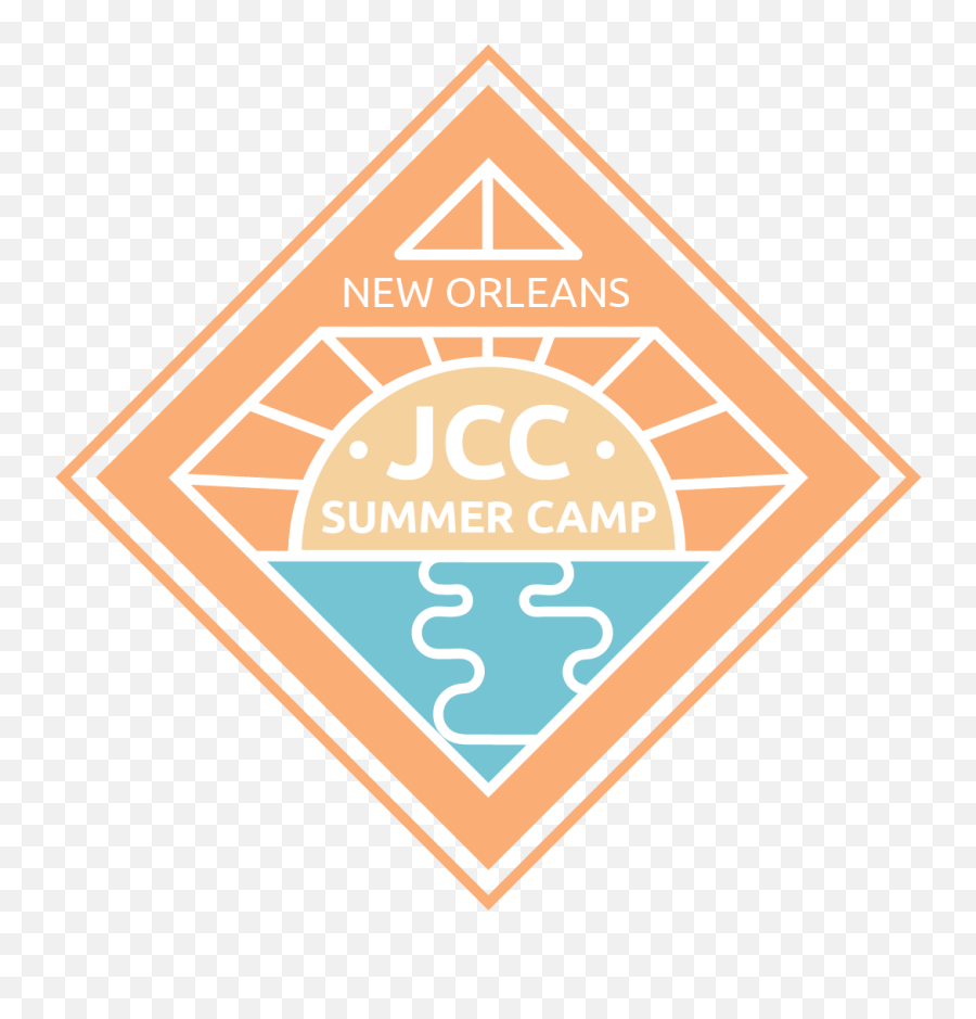 The New Orleans Jcc Summer Camp Logo U2014 Eyeroll Creative Llc Emoji,Logo Concept
