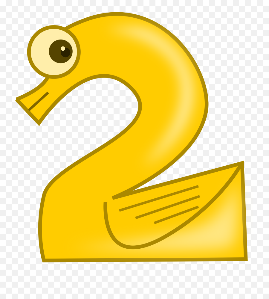 Number 2 Clipart 2png Number 2 2png - Animal Number 2 Emoji,2 Png