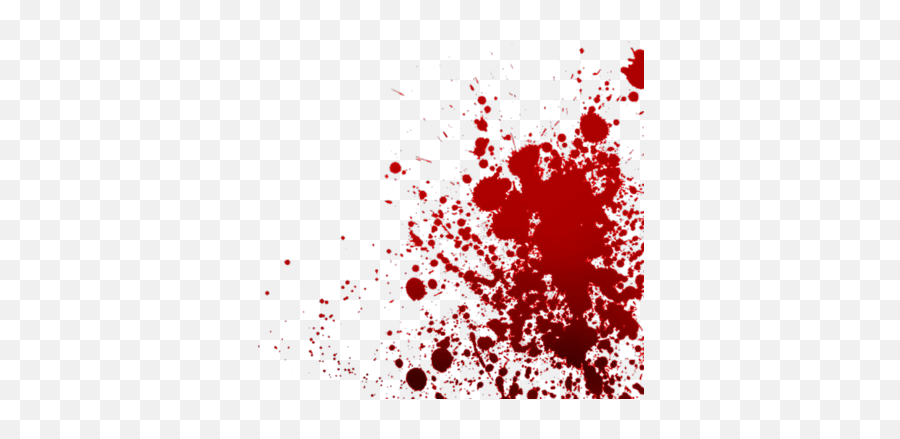 Blood Png Photos - Corner Blood Splatter Transparent Emoji,Blood Png