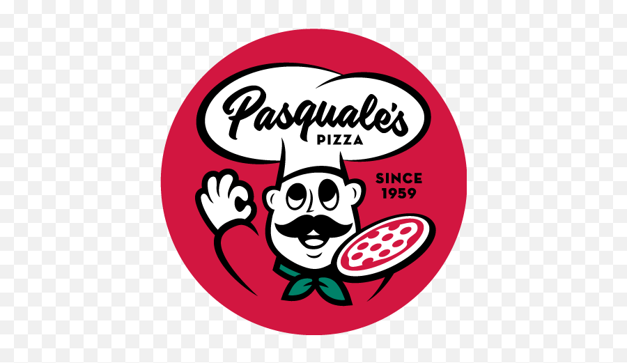 Contact Us U2013 Pasqualeu0027s Pizza Emoji,Cartoon Pizza Logo