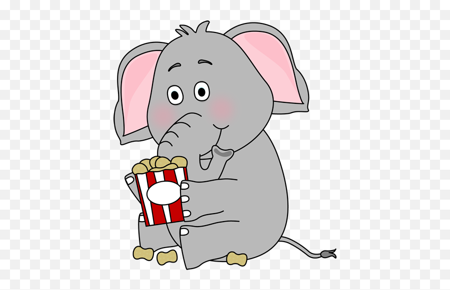 Elephant With Peanuts Clip Art - Elephant With Peanut Clipart Emoji,Peanut Clipart