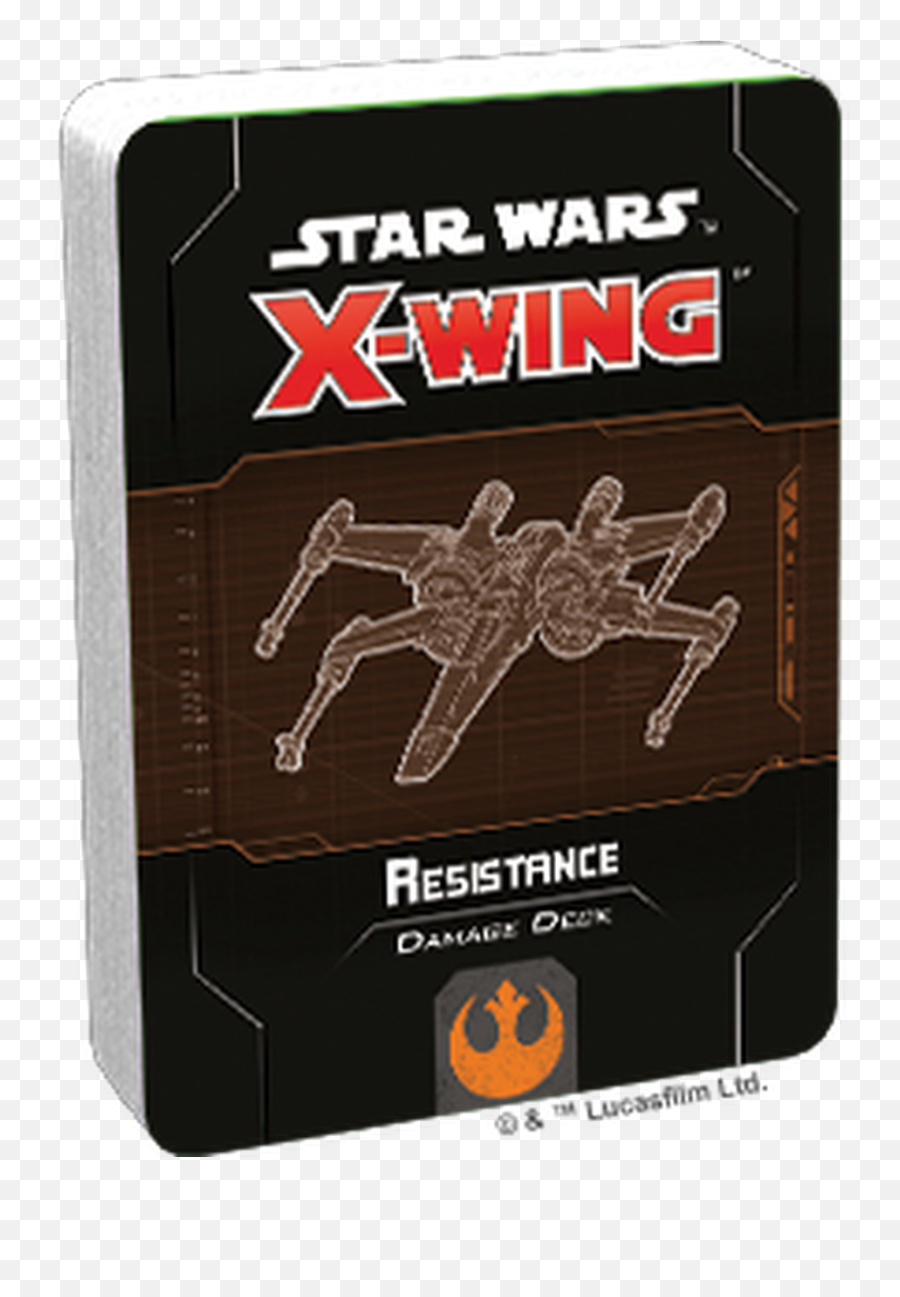 Star Wars X - Wing 2 Resistance Damage Deck Star Miniatures Game Emoji,Star Wars Resistance Logo