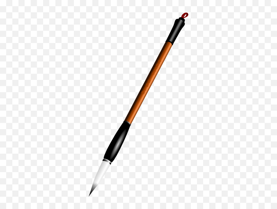 Paint Brush Clip Art At Clkercom - Vector Clip Art Online Solid Emoji,Paintbrush Png
