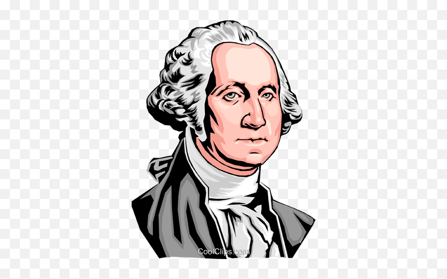 George Washington Hair Clipart - George Washington Clip Art Emoji,George Washington Clipart
