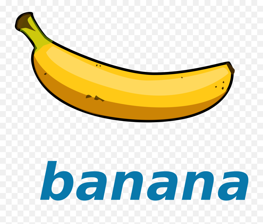 Banana Clipart - Banana Picture With Name Emoji,Banana Clipart