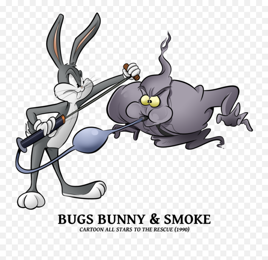 Rescue Bugs Bunny Hd Png Download - Looney Tunes Cartoon All Stars Emoji,Cartoon Smoke Png