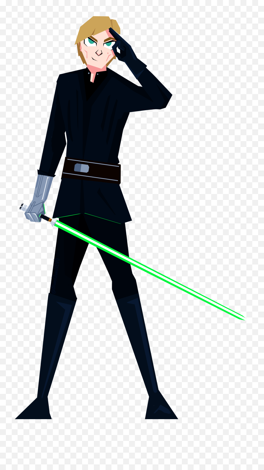 Luke Skywalker Png - Battlefront Luke Skywalker Png Emoji,Luke Skywalker Transparent
