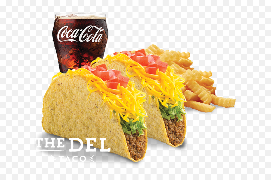 13 Of The Best Fast Food Tacos - Fast Food Menu Prices Del Taco Food Emoji,Del Taco Logo