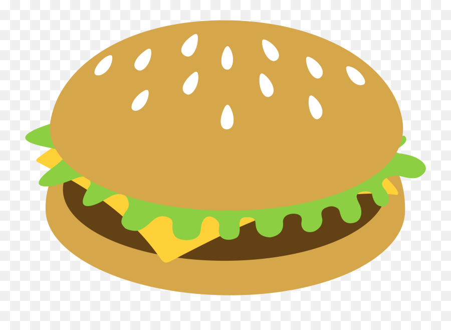 Cute Hamburger Wallpapers - Top Free Cute Hamburger Transparent Background Simple Cartoon Burger Emoji,Burger Transparent