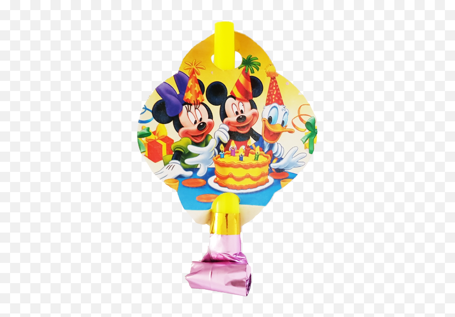 Download Mickey Mouse Celebrating Birthday - Full Size Png Printable Mickey Mouse Clubhouse Birthday Emoji,Mickey Mouse Png