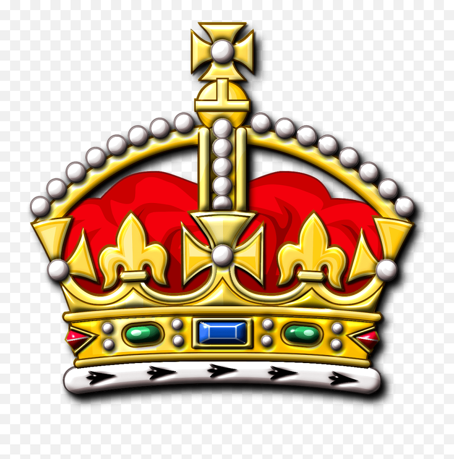 Tudor Crown Clipart 2 By Bridget - British Crown Clipart Transparent Emoji,Crown Clipart