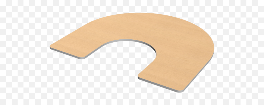 Horseshoe Table Top - Solid Emoji,Table Top Png