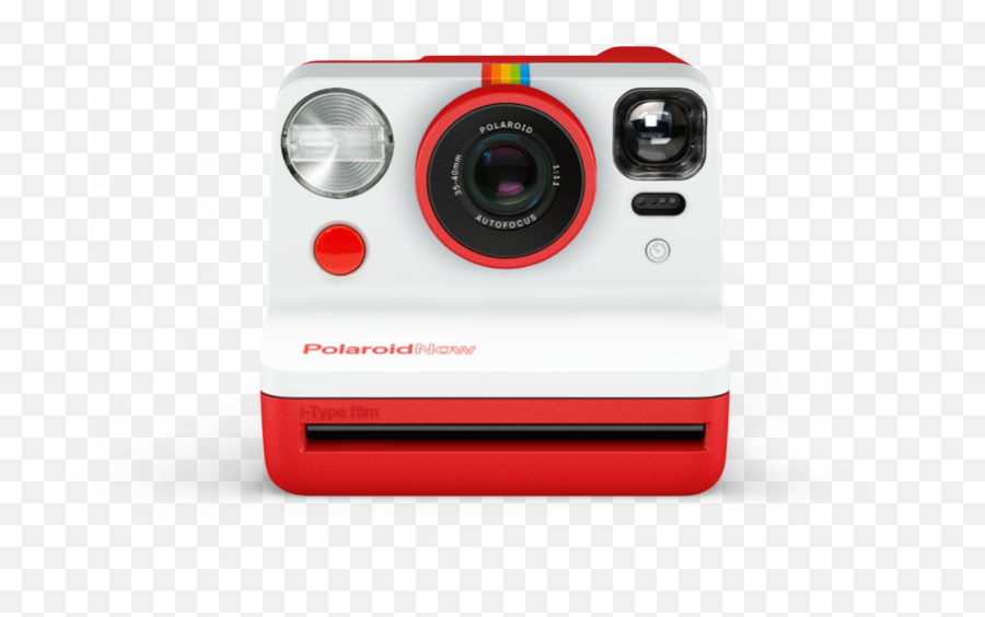 Polaroid Now Instant Camera Red Emoji,Vintage Camera Png