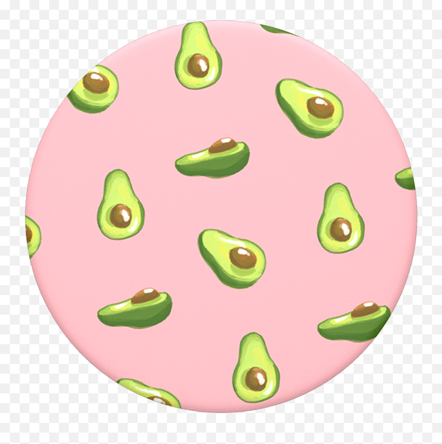Avocados Pink Popgrip Popsockets Official - Pink Avocado Popsocket Emoji,Avocado Transparent Background