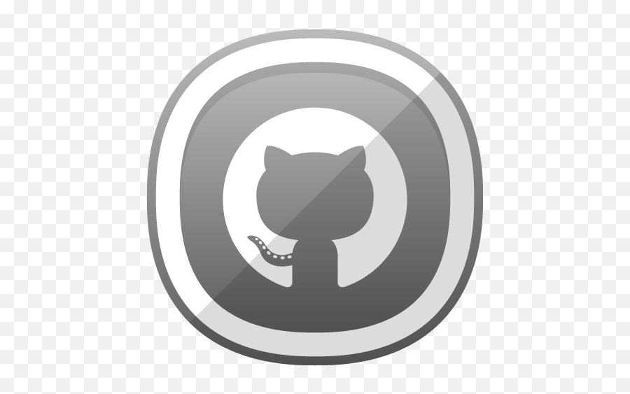 Github Icon - Github Grey Background Icon Emoji,Github Icon Png