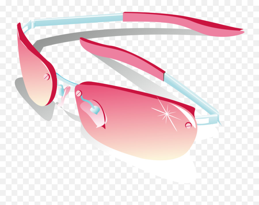Pink Sunglasses Vision Care Png Clipart - Full Rim Emoji,Aviator Sunglasses Clipart