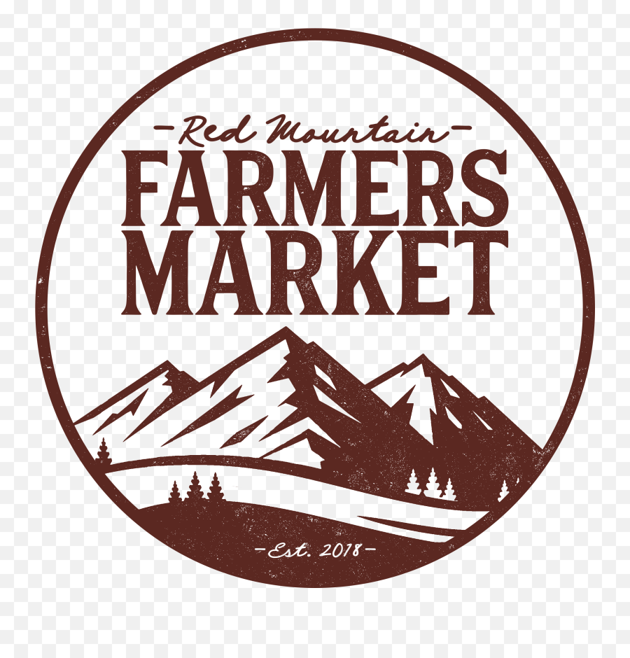 Red Mountain Farmers Market - Red Mountain Farmers Market Emoji,Red Logo