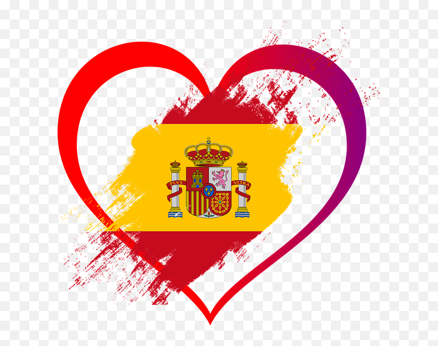 Spain Flag Png 26 Buy Clip Art - Spain Flag Heart Emoji,Spain Png