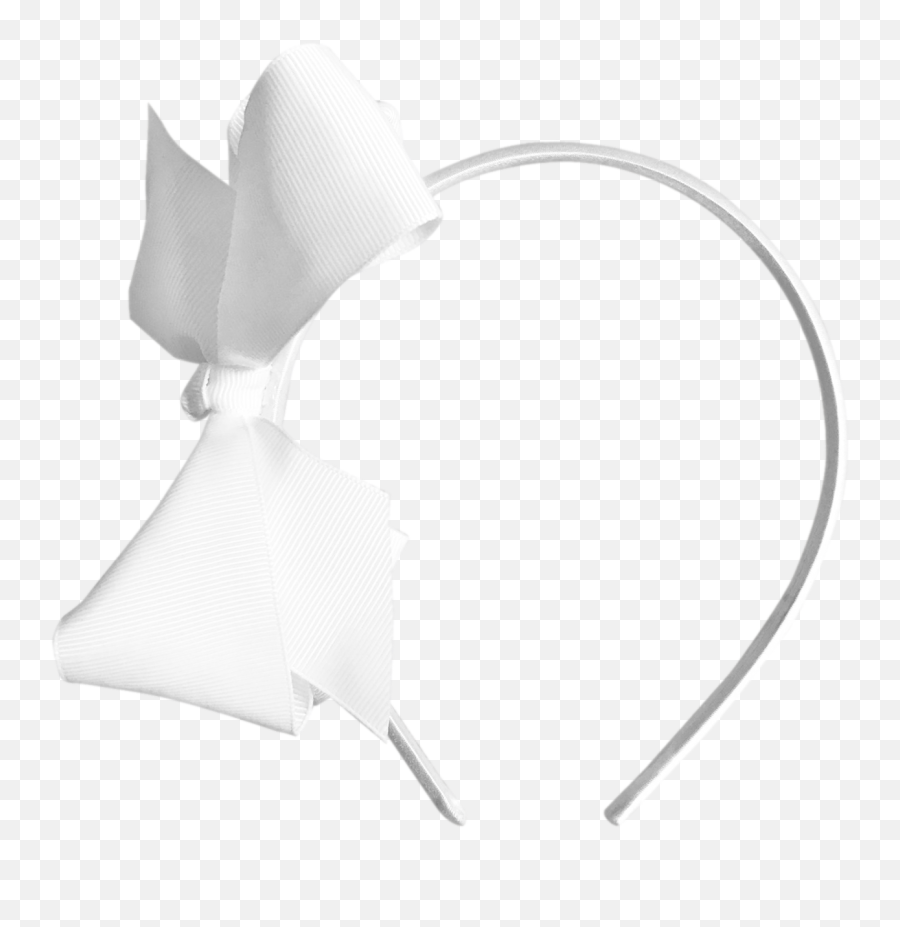 White Bow Headband Emoji,White Bow Png