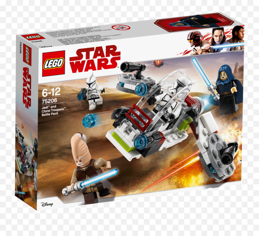 Lego Star Wars Jedi And Clone Troopers Battle Pack Sealed Emoji,Star Wars Jedi Png