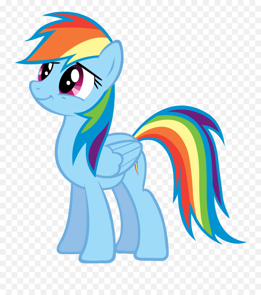 Rainbow Dash My Little Pony Drawing - Dash Png Download Emoji,My Little Pony Transparent