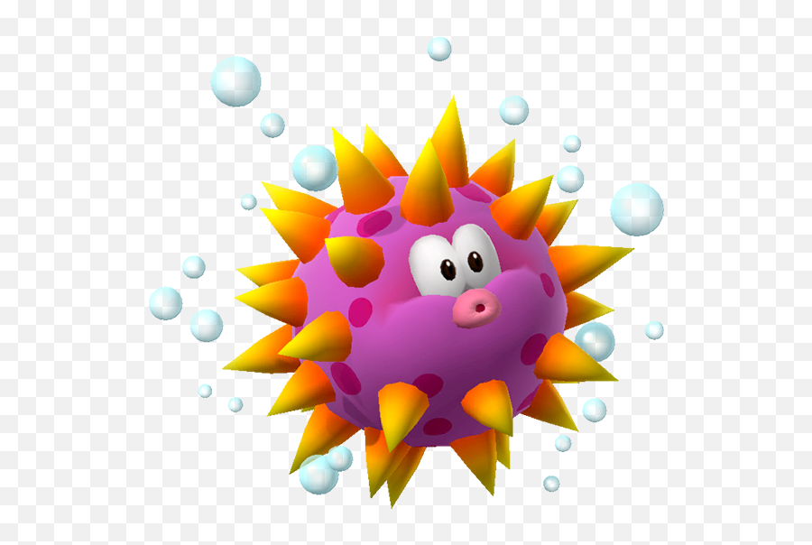 Big Urchin - Super Mario Wiki The Mario Encyclopedia Emoji,Sea Urchin Png