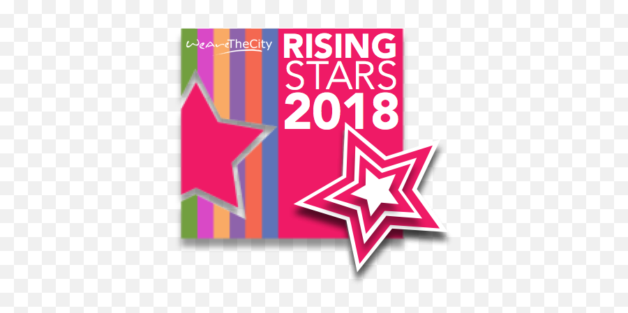 Rising Stars Logo 2018 - Wearethecity Rising Star Awards Rising Star 2018 Award Emoji,Stars Logo
