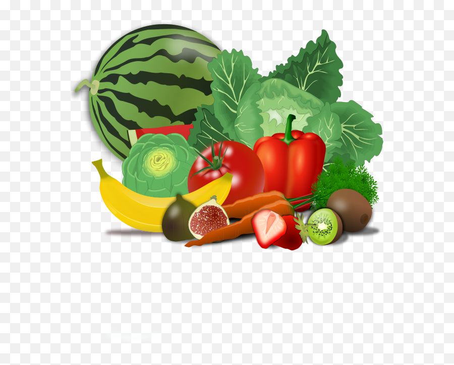 Free Clip Art - Abundant Food Supply Emoji,Healthy Clipart