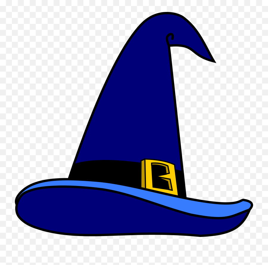 Wizard Hat Clipart - Clip Art Wizard Hat Emoji,Wizard Clipart