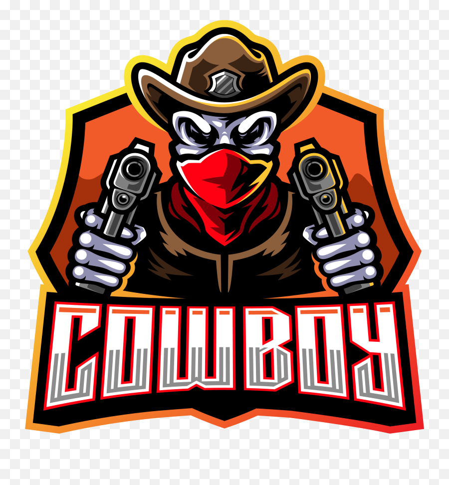 Cowboy Logo Download Png Image - Cowboy Mascot Logo Emoji,Cowboy Logo