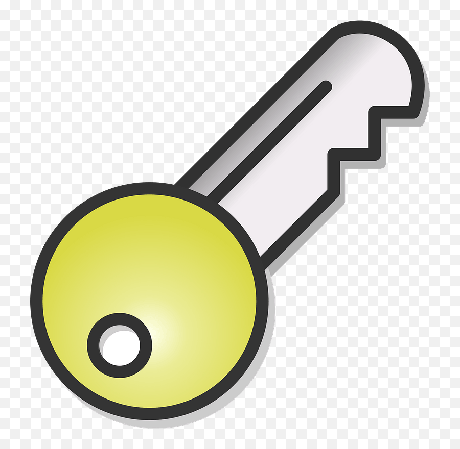 Library Of Free Clip Art Black And White Library Of Car Keys - Key Animated Emoji,Keys Clipart