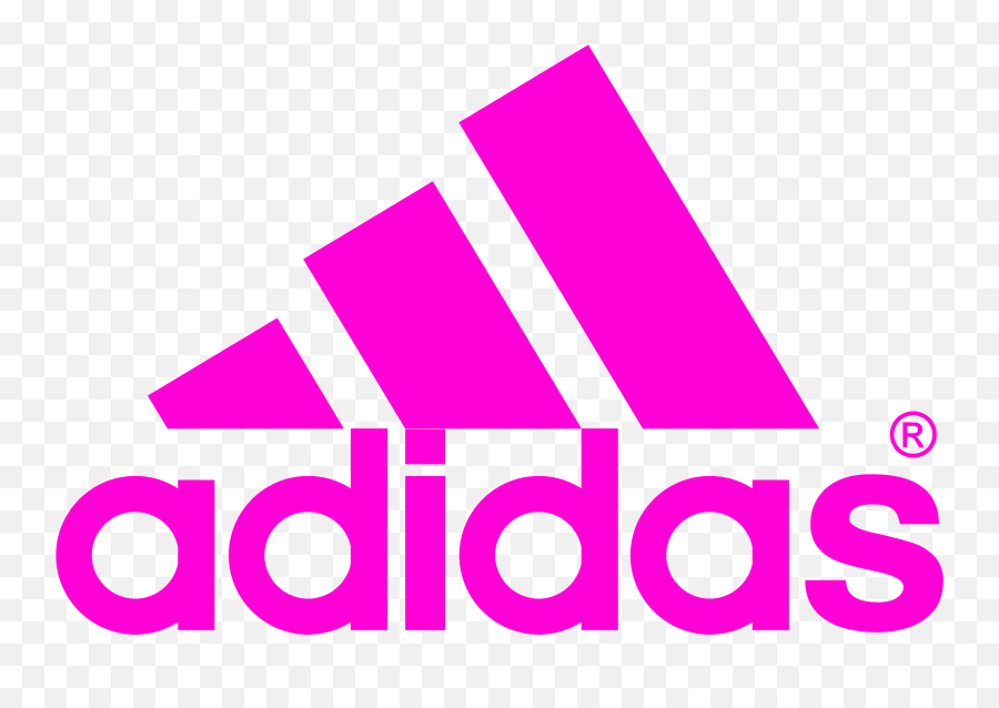 Pink Logos - Transparent Adidas Logo Colorful Emoji,Pink Logo