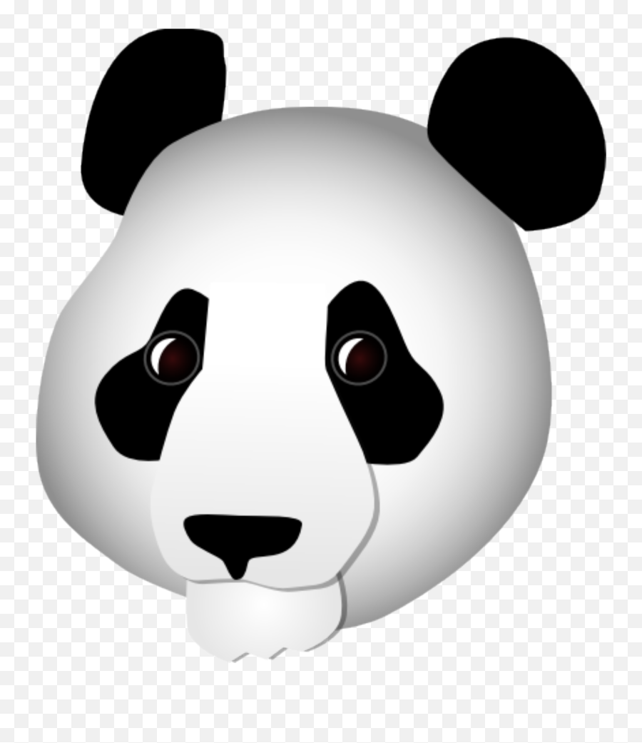 Clipart Of Panda Head Free Image - Sad Panda Emoji,Panda Clipart