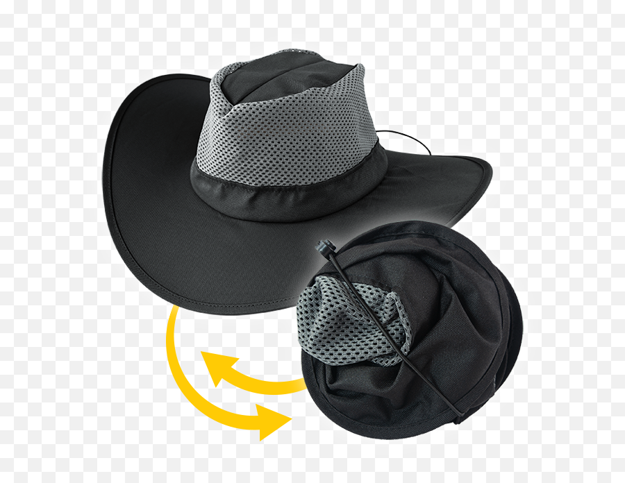 The Pop Hat Packable Sun Hat Pack Smart Look Good Feel Cool Emoji,Bone Collector Logo