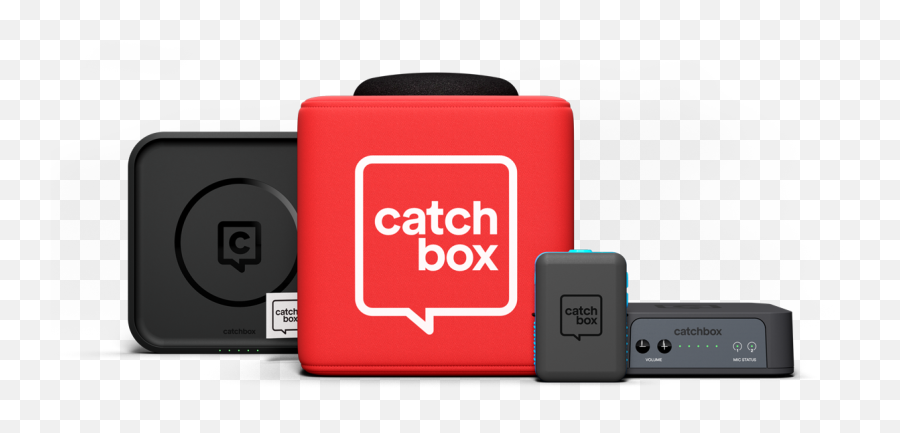 Catchbox Plus - Catchbox Plus Audience Microphone Emoji,Microphone Covers With Logo