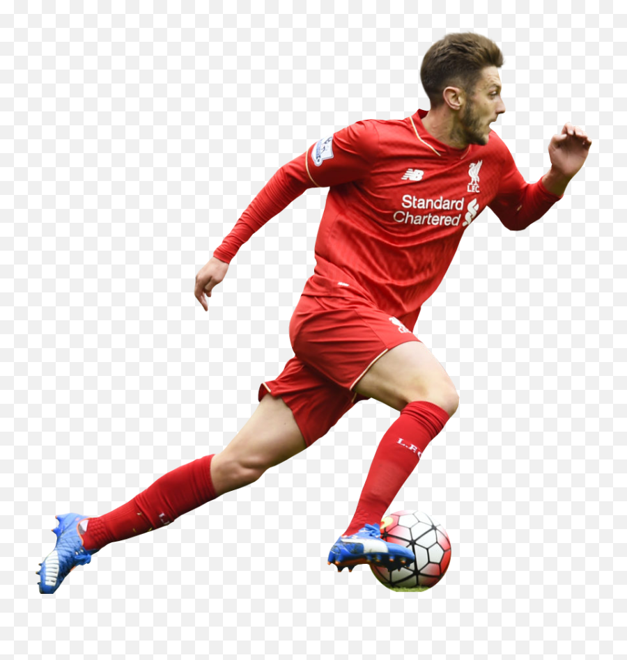 Download Liverpool England Messi National Football Fc - Adam Lallana De Liverpool Emoji,Football Player Clipart