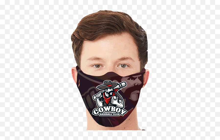 Printed Face Masks And Custom Face Covers - Customized Face Mask Emoji,Logo Face Masks