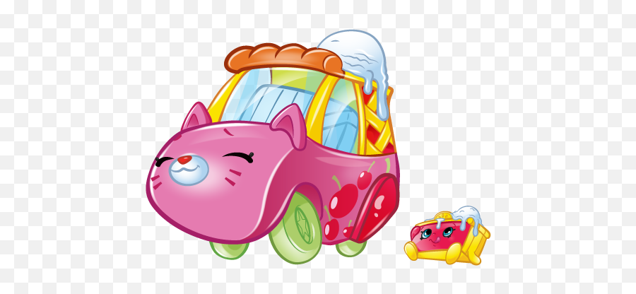 Shopkins Cutie Cars Season 2 U2013 Cherry Pie Chaser Qt2 - 33 Emoji,Shopkin Clipart