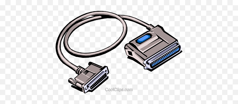 Computer Cable Royalty Free Vector Clip Art Illustration Emoji,Wires Clipart